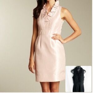 JUST…TAYLOR Sleeveless Ruffle V-Neck Dress